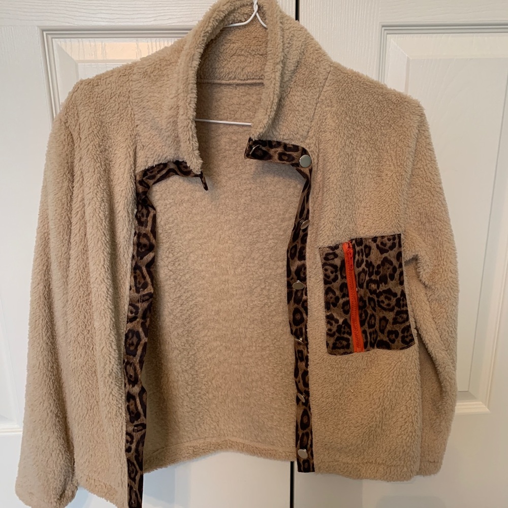 Tan Cheetah Jacket